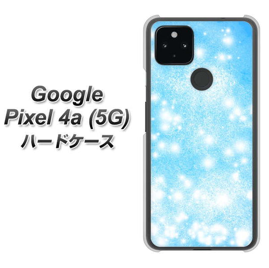Google Pixel 4a (5G) 高画質仕上げ 背面印刷 ハードケース【YJ289 デザインブルー】