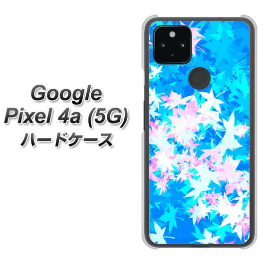 Google Pixel 4a (5G) 高画質仕上げ 背面印刷 ハードケース【YJ290 デザインもみじ】