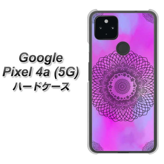 Google Pixel 4a (5G) 高画質仕上げ 背面印刷 ハードケース【YJ344 レース】