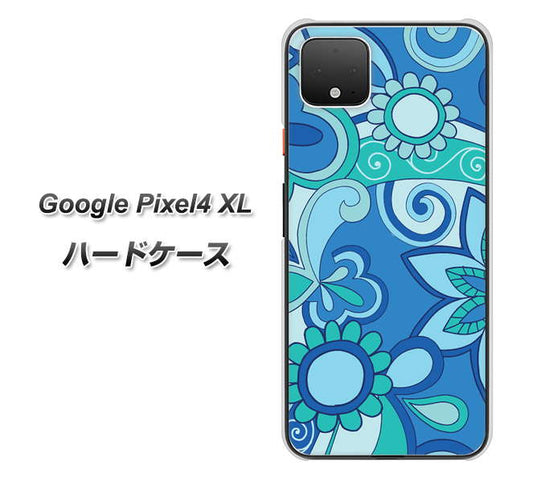 Google Pixel 4 XL 高画質仕上げ 背面印刷 ハードケース【409 ブルーミックス】