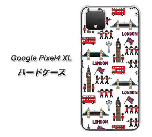 Google Pixel 4 XL 高画質仕上げ 背面印刷 ハードケース【EK811 ロンドンの街】