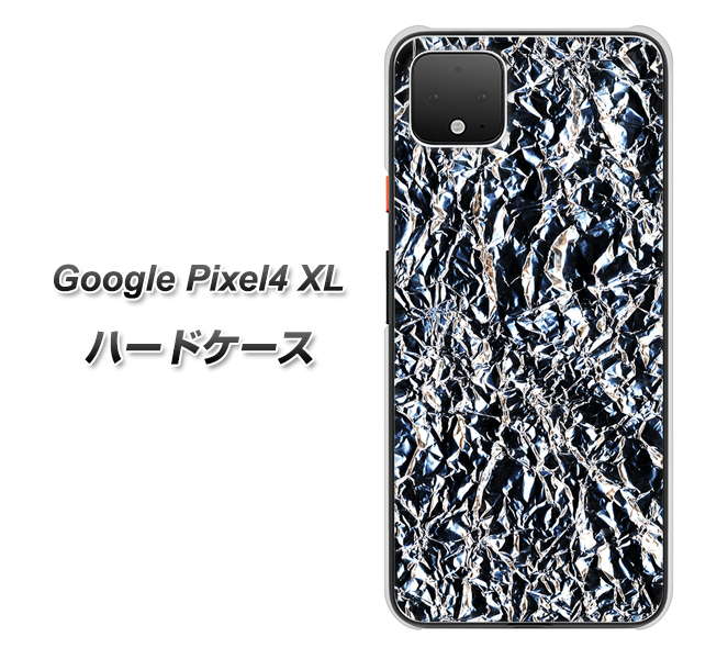 Google Pixel 4 XL 高画質仕上げ 背面印刷 ハードケース【EK835 スタイリッシュアルミシルバー】