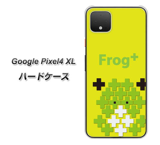 Google Pixel 4 XL 高画質仕上げ 背面印刷 ハードケース【IA806  Frog＋】