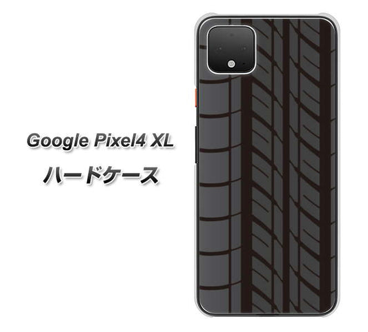 Google Pixel 4 XL 高画質仕上げ 背面印刷 ハードケース【IB931 タイヤ】