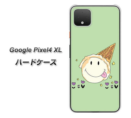 Google Pixel 4 XL 高画質仕上げ 背面印刷 ハードケース【MA902 アイスクリーム】