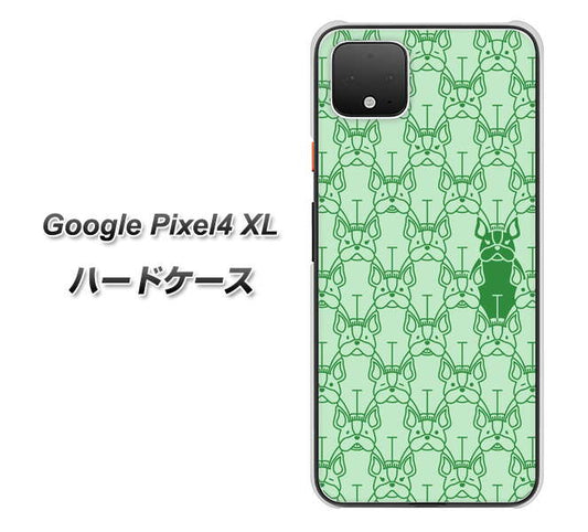 Google Pixel 4 XL 高画質仕上げ 背面印刷 ハードケース【MA916 パターン ドッグ】