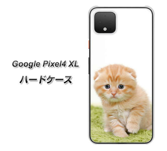 Google Pixel 4 XL 高画質仕上げ 背面印刷 ハードケース【VA802 ネコこっそり】
