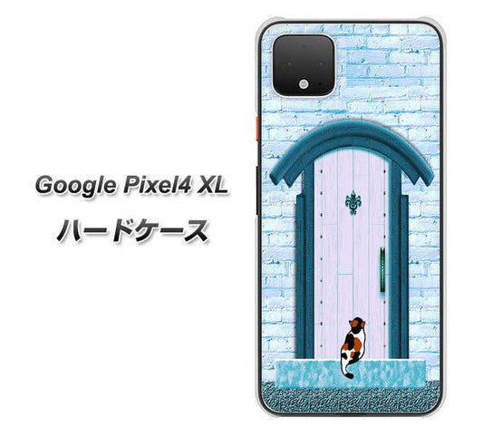 Google Pixel 4 XL 高画質仕上げ 背面印刷 ハードケース【YA953 石ドア03 素材クリア】
