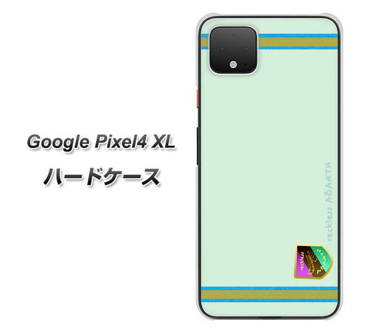 Google Pixel 4 XL 高画質仕上げ 背面印刷 ハードケース【YC938 アバルト09】