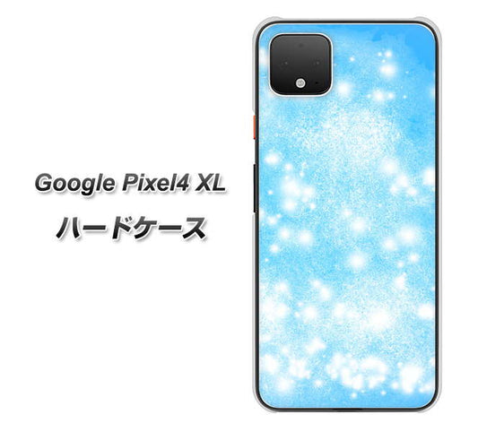 Google Pixel 4 XL 高画質仕上げ 背面印刷 ハードケース【YJ289 デザインブルー】
