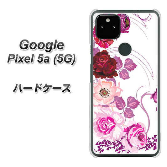 Google Pixel 5a (5G) 高画質仕上げ 背面印刷 ハードケース【116 ６月のバラ】
