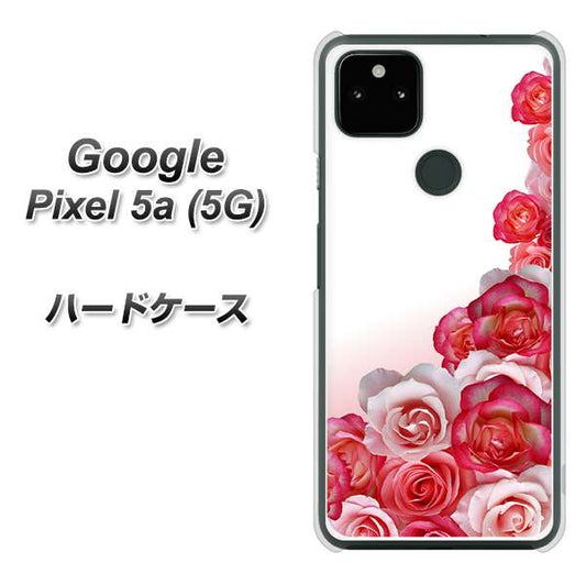 Google Pixel 5a (5G) 高画質仕上げ 背面印刷 ハードケース【299 薔薇の壁】