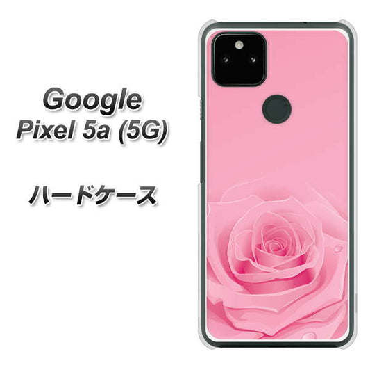 Google Pixel 5a (5G) 高画質仕上げ 背面印刷 ハードケース【401 ピンクのバラ】