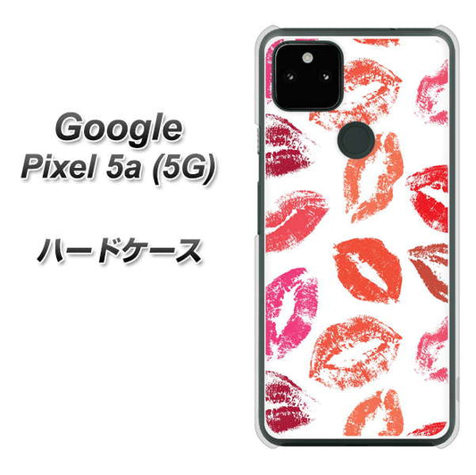 Google Pixel 5a (5G) 高画質仕上げ 背面印刷 ハードケース【734 キスkissキス】