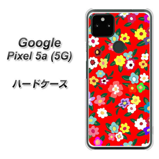 Google Pixel 5a (5G) 高画質仕上げ 背面印刷 ハードケース【780 リバティプリントRD】