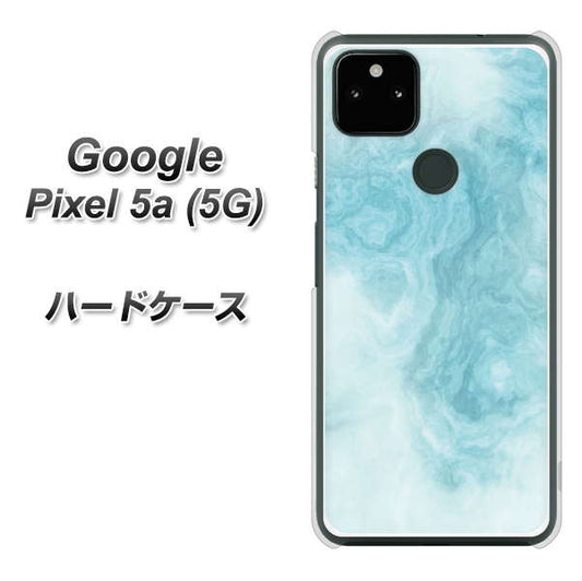 Google Pixel 5a (5G) 高画質仕上げ 背面印刷 ハードケース【KM868 大理石BL】
