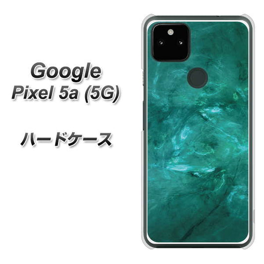 Google Pixel 5a (5G) 高画質仕上げ 背面印刷 ハードケース【KM869 大理石GR】