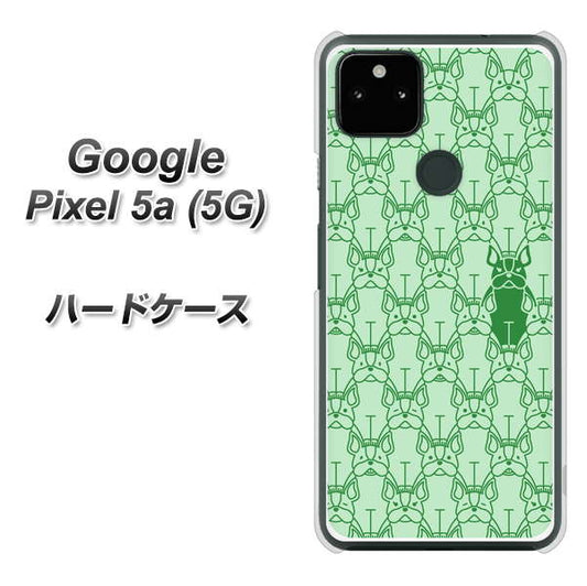 Google Pixel 5a (5G) 高画質仕上げ 背面印刷 ハードケース【MA916 パターン ドッグ】