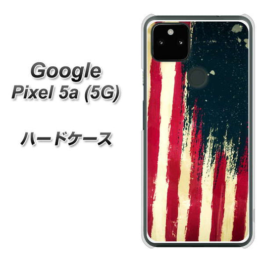 Google Pixel 5a (5G) 高画質仕上げ 背面印刷 ハードケース【MI805  ヴィンテージアメリカ】