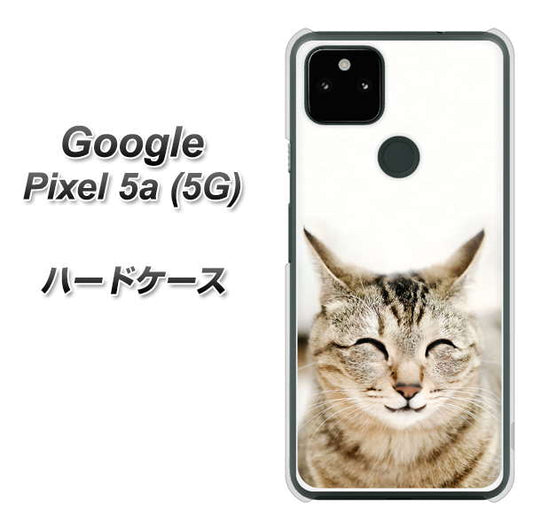Google Pixel 5a (5G) 高画質仕上げ 背面印刷 ハードケース【VA801 笑福ねこ】