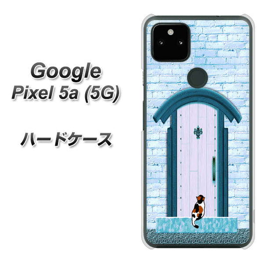 Google Pixel 5a (5G) 高画質仕上げ 背面印刷 ハードケース【YA953 石ドア03 素材クリア】