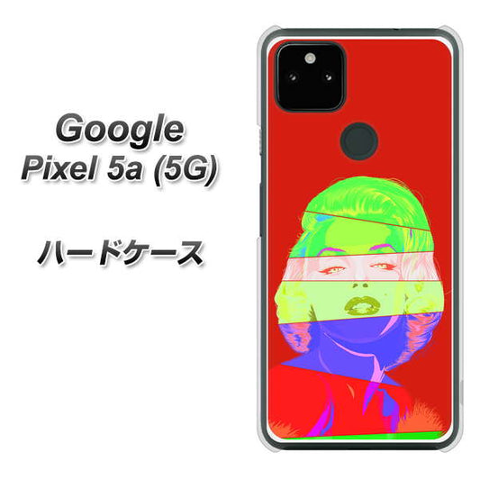 Google Pixel 5a (5G) 高画質仕上げ 背面印刷 ハードケース【YJ209 マリリンモンローデザイン（B）】