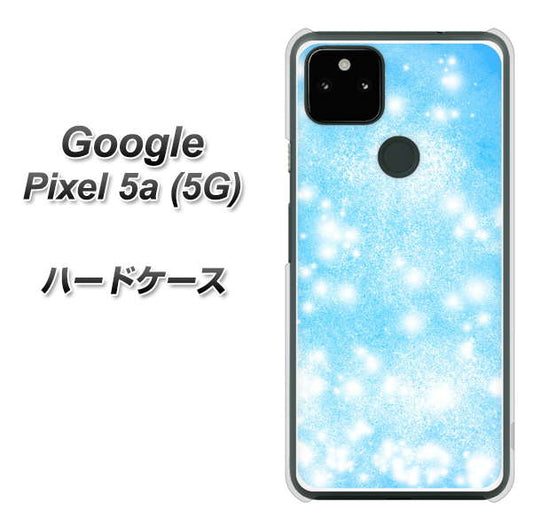 Google Pixel 5a (5G) 高画質仕上げ 背面印刷 ハードケース【YJ289 デザインブルー】
