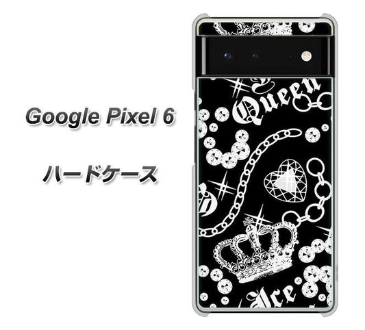 Google Pixel 6 高画質仕上げ 背面印刷 ハードケース【187 ゴージャス クラウン】