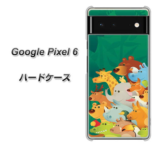 Google Pixel 6 高画質仕上げ 背面印刷 ハードケース【370 全員集合】