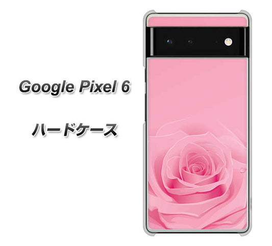 Google Pixel 6 高画質仕上げ 背面印刷 ハードケース【401 ピンクのバラ】