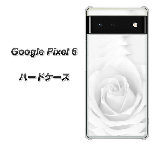 Google Pixel 6 高画質仕上げ 背面印刷 ハードケース【402 ホワイトＲｏｓｅ】