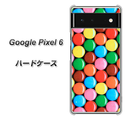 Google Pixel 6 高画質仕上げ 背面印刷 ハードケース【448 マーブルチョコ】