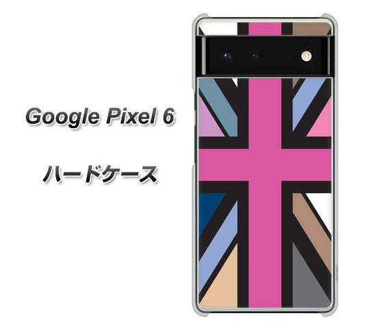 Google Pixel 6 高画質仕上げ 背面印刷 ハードケース【507 ユニオンジャック デスカラー】