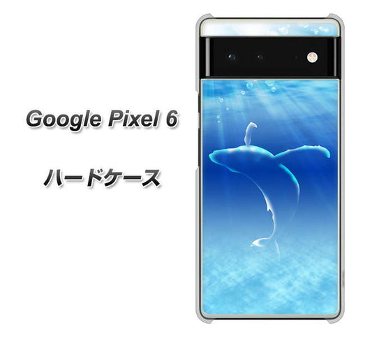 Google Pixel 6 高画質仕上げ 背面印刷 ハードケース【1047 海の守り神くじら】