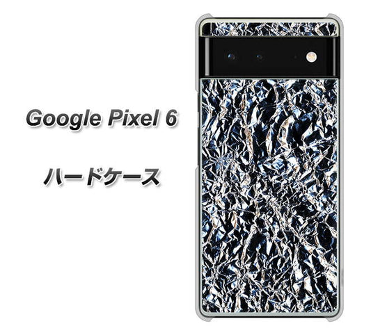 Google Pixel 6 高画質仕上げ 背面印刷 ハードケース【EK835 スタイリッシュアルミシルバー】