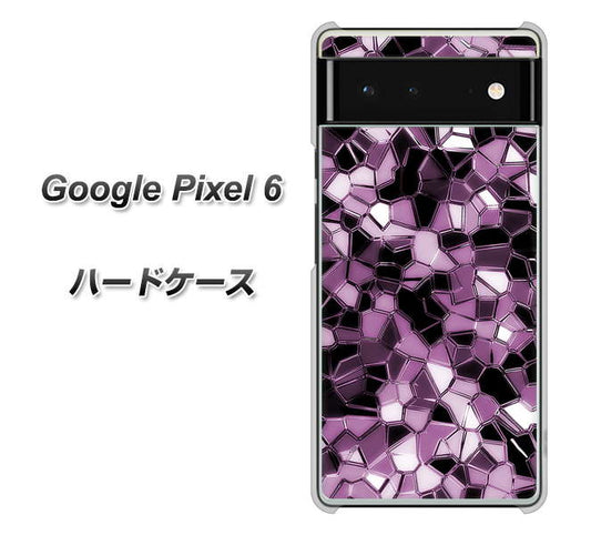 Google Pixel 6 高画質仕上げ 背面印刷 ハードケース【EK837 テクニカルミラーパープル】
