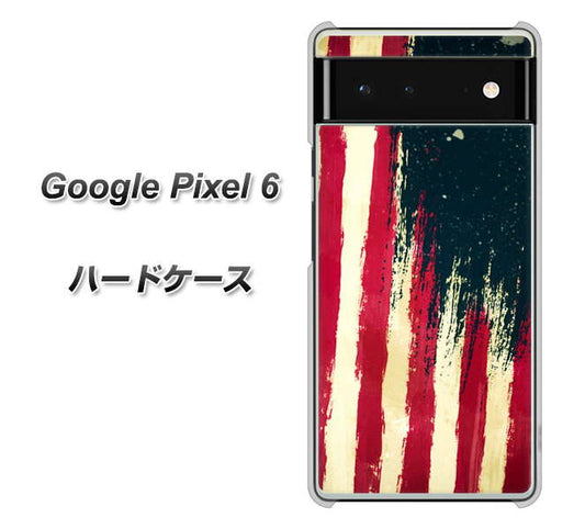 Google Pixel 6 高画質仕上げ 背面印刷 ハードケース【MI805 ヴィンテージアメリカ】