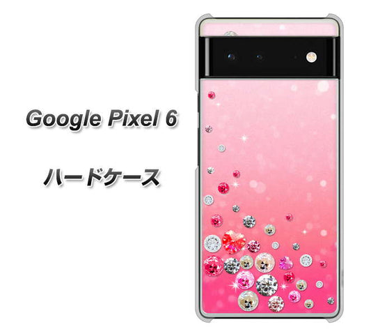 Google Pixel 6 高画質仕上げ 背面印刷 ハードケース【SC822 スワロデコ風プリント】