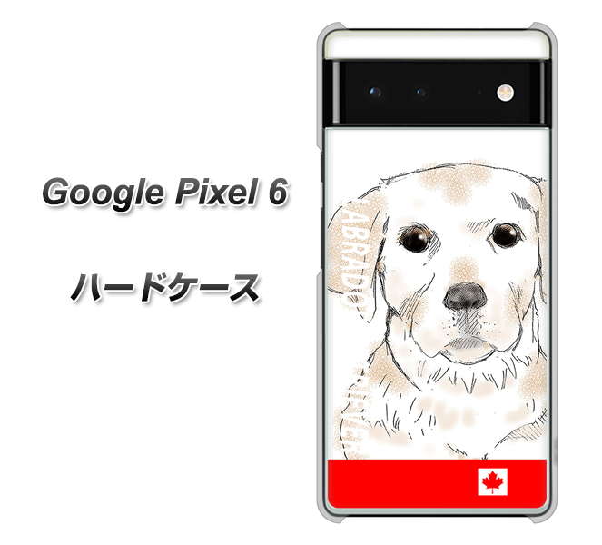 Google Pixel 6 高画質仕上げ 背面印刷 ハードケース【YD821 ラブラドールレトリバー02】