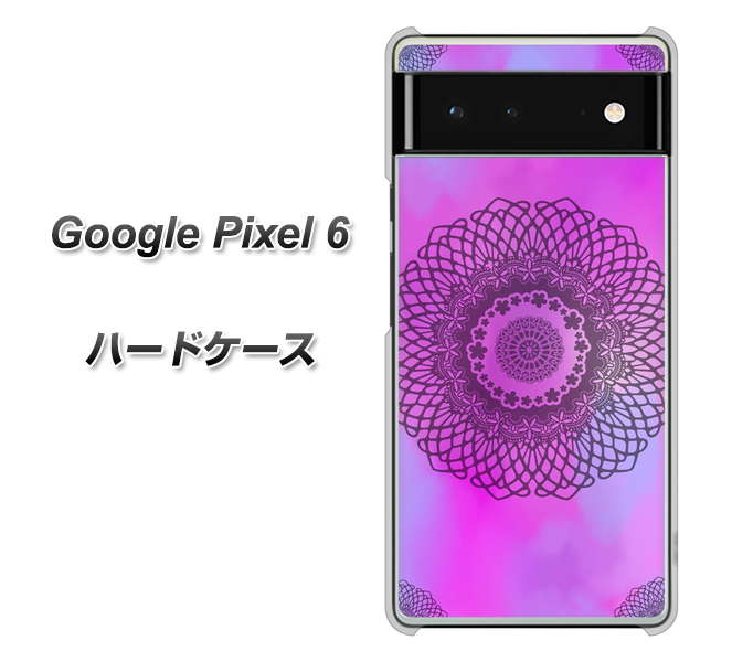 Google Pixel 6 高画質仕上げ 背面印刷 ハードケース【YJ344 レース】