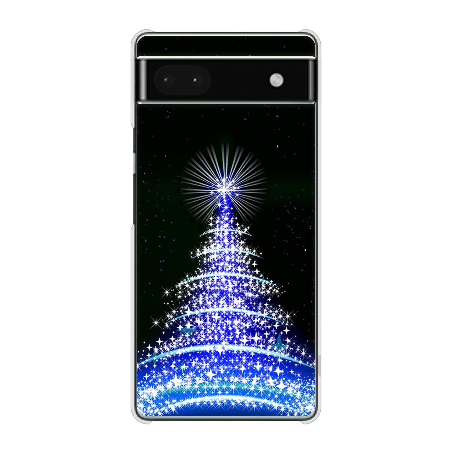 Google Pixel 6a 高画質仕上げ 背面印刷 ハードケース クリスマス