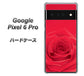 Google Pixel 6 Pro 高画質仕上げ 背面印刷 ハードケース【395 赤いバラ】