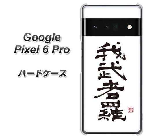 Google Pixel 6 Pro 高画質仕上げ 背面印刷 ハードケース【OE843 我武者羅（がむしゃら）】