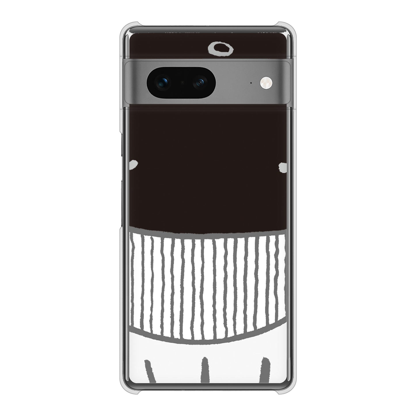 Google Pixel 7 高画質仕上げ 背面印刷 ハードケース ドアップアニマル