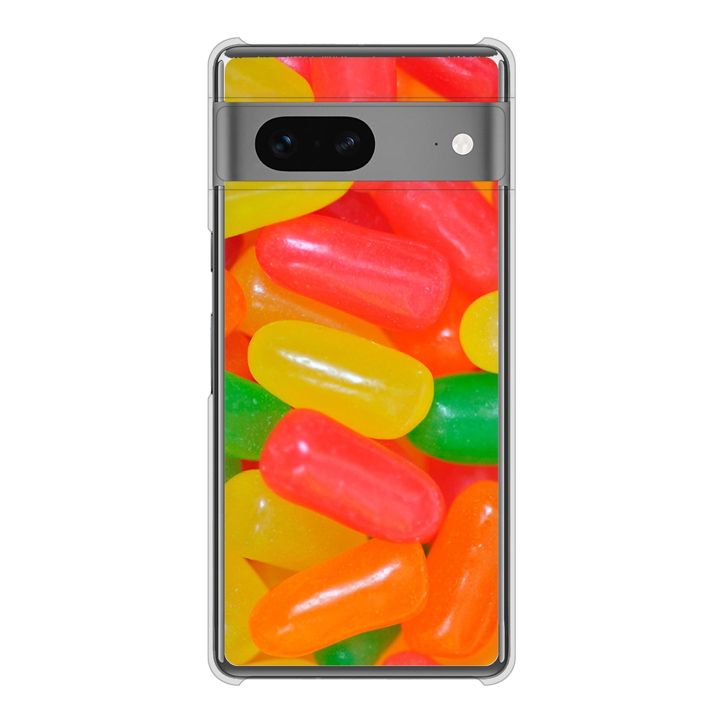 Google Pixel 7 高画質仕上げ 背面印刷 ハードケース スイーツ