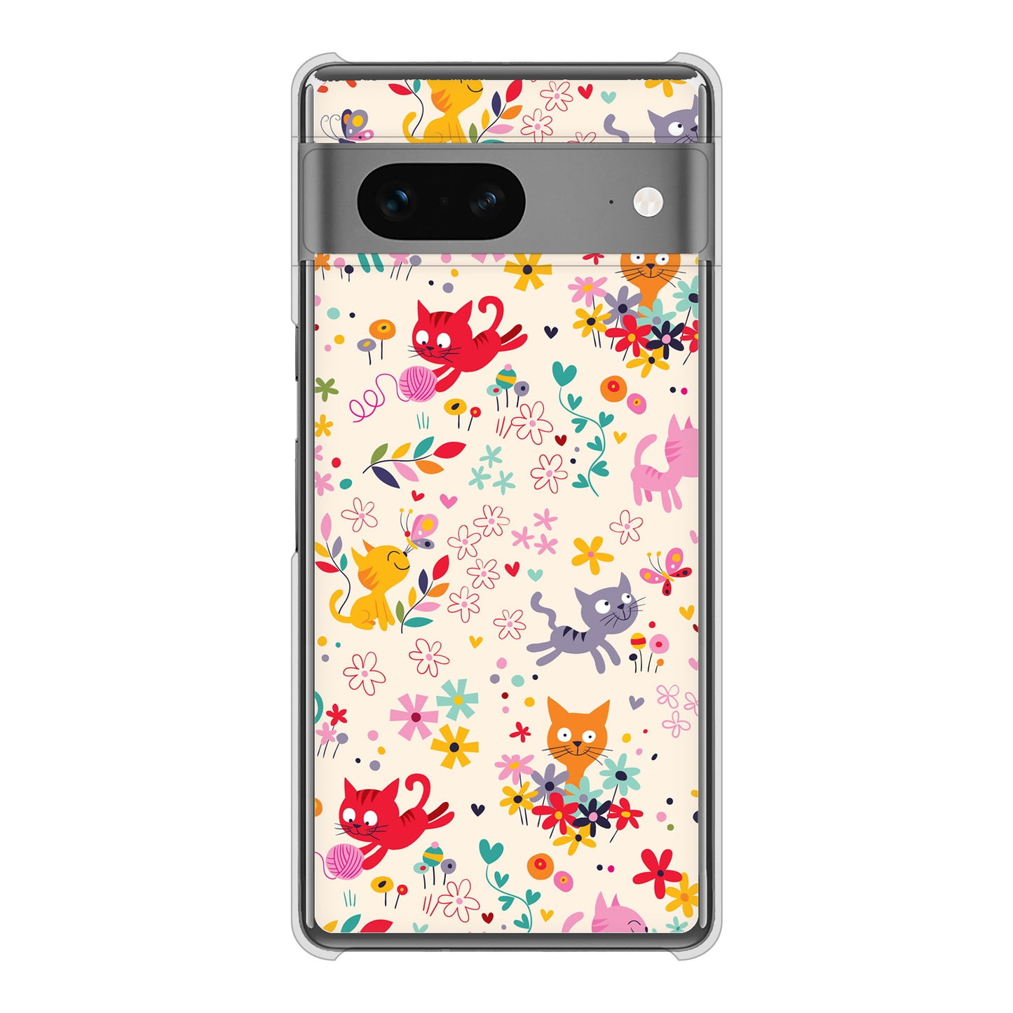 Google Pixel 7 高画質仕上げ 背面印刷 ハードケース マルチスタイル