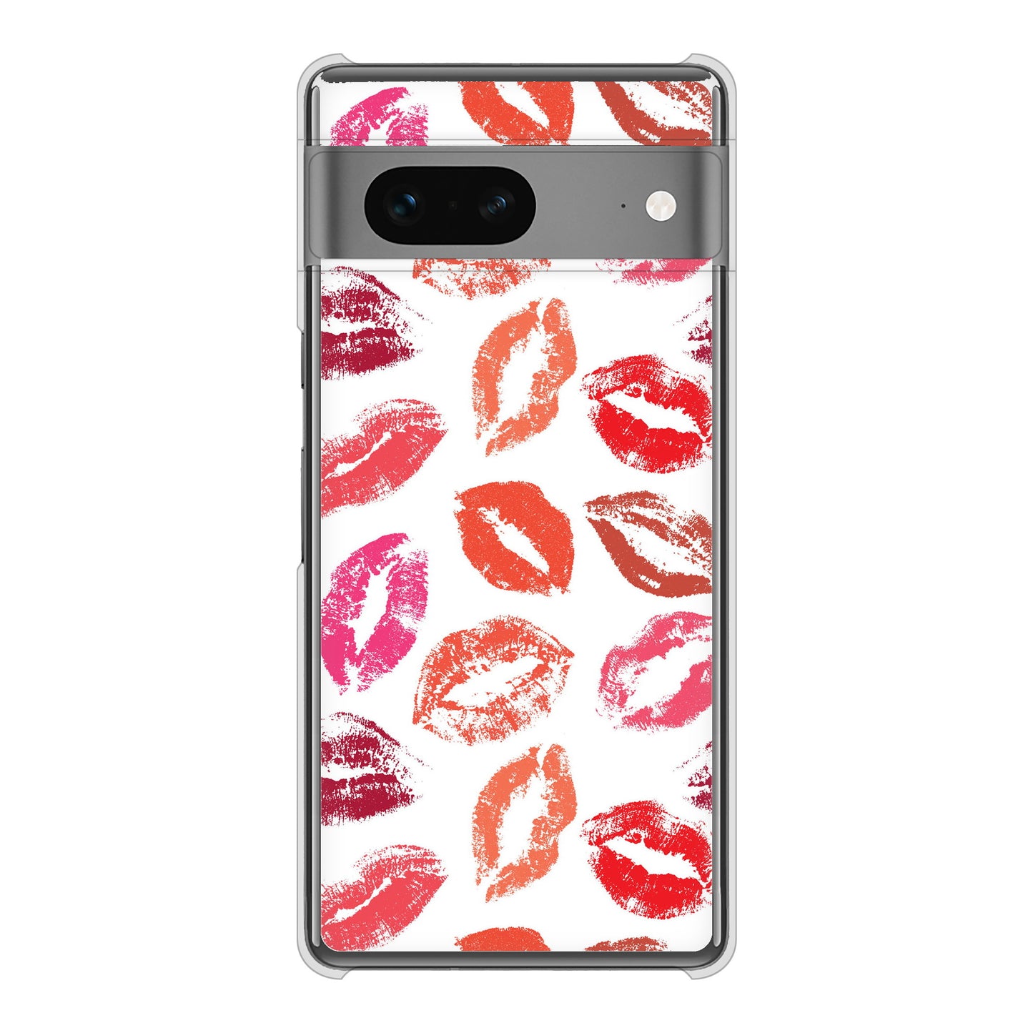 Google Pixel 7 高画質仕上げ 背面印刷 ハードケース 【734 キスkissキス】