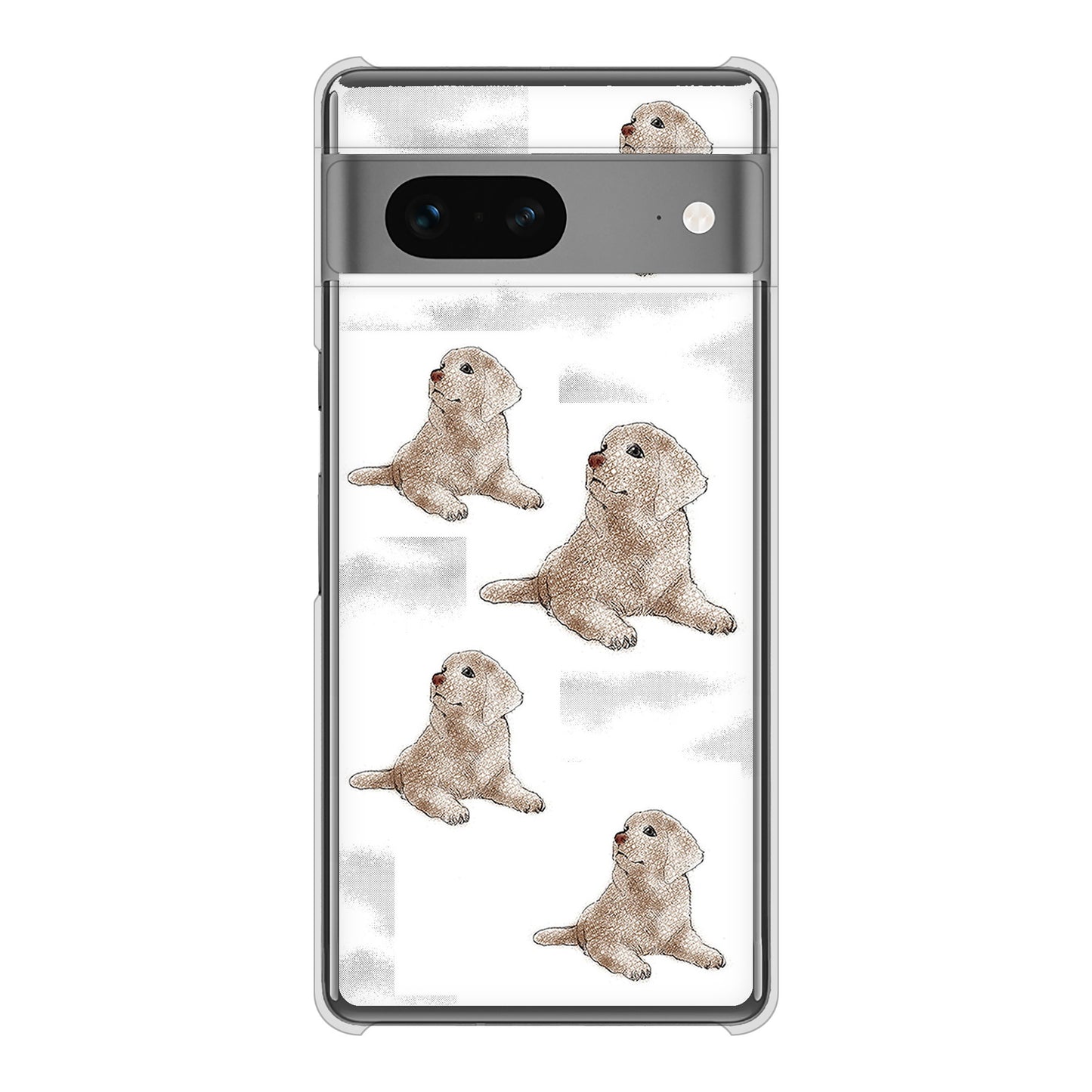 Google Pixel 7 高画質仕上げ 背面印刷 ハードケース ラブラドールレトリバー
