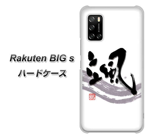 楽天モバイル Rakuten BIGs 高画質仕上げ 背面印刷 ハードケース【OE827 颯】