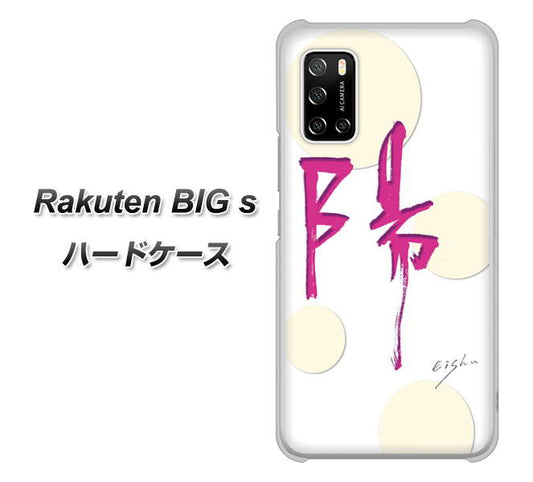 楽天モバイル Rakuten BIGs 高画質仕上げ 背面印刷 ハードケース【OE833 陽】